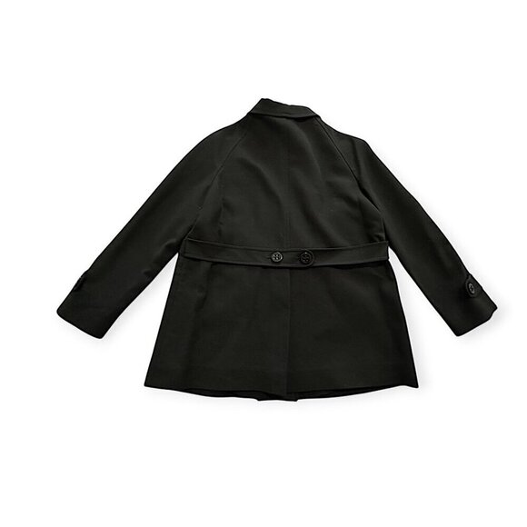 See by Chloe Black Cotton‎ Pea Coat/Jacket, Size US10/Italy 46 - Picture 7 of 16